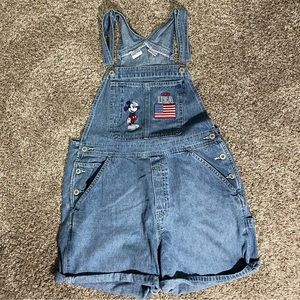 Vintage Mickey Salute USA Overalls